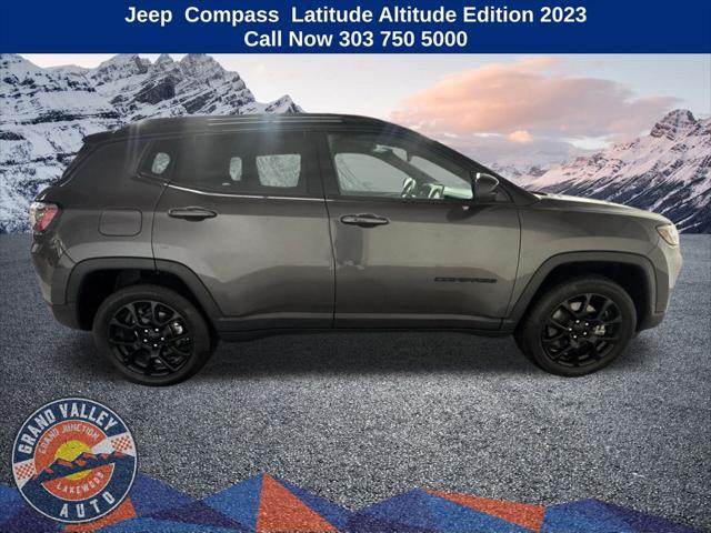 used 2023 Jeep Compass car, priced at $23,788