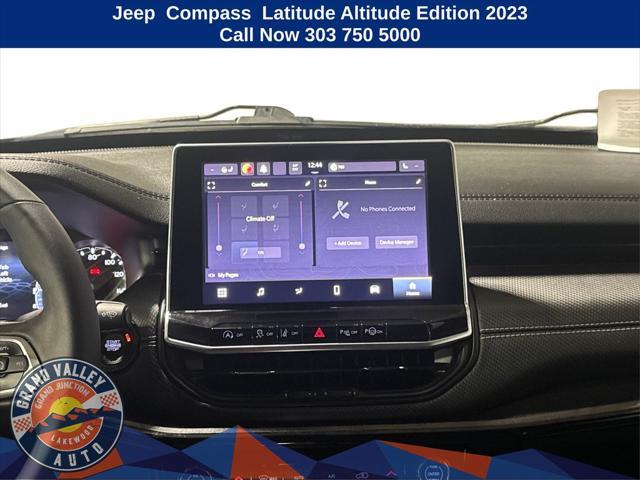 used 2023 Jeep Compass car, priced at $23,788