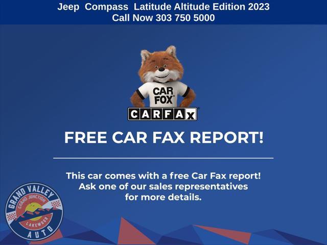 used 2023 Jeep Compass car, priced at $23,788