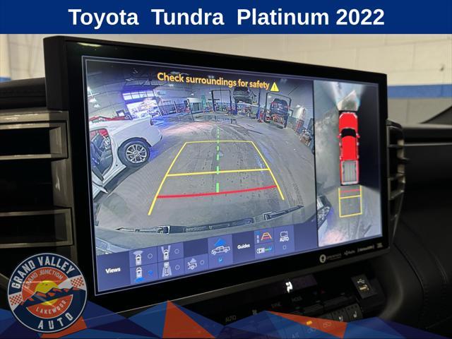 used 2022 Toyota Tundra car, priced at $52,888