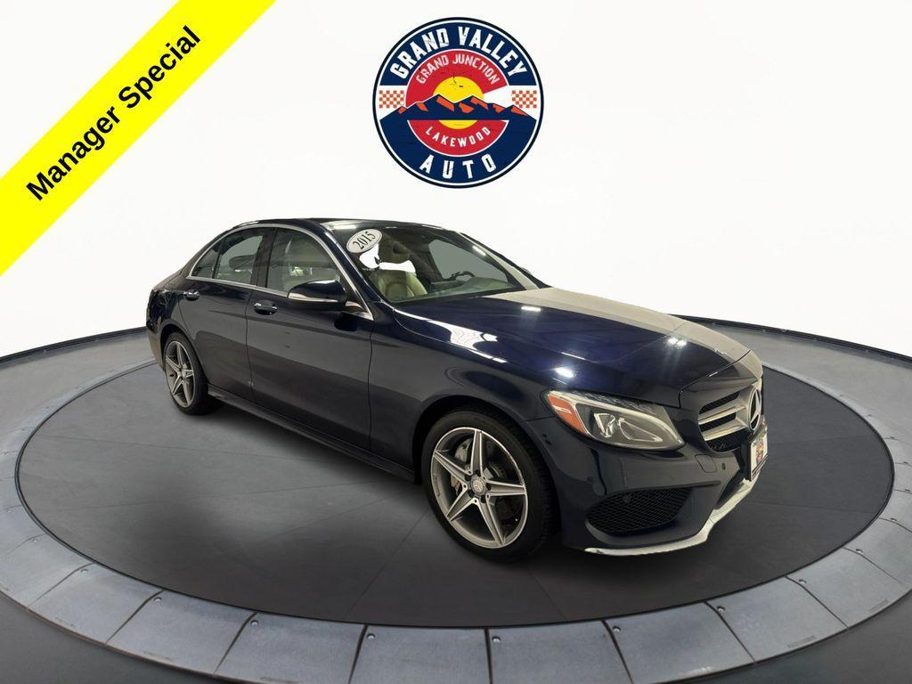 used 2015 Mercedes-Benz C-Class car, priced at $20,488
