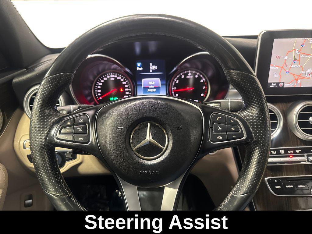 used 2015 Mercedes-Benz C-Class car, priced at $20,488