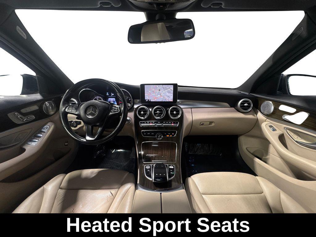 used 2015 Mercedes-Benz C-Class car, priced at $20,488
