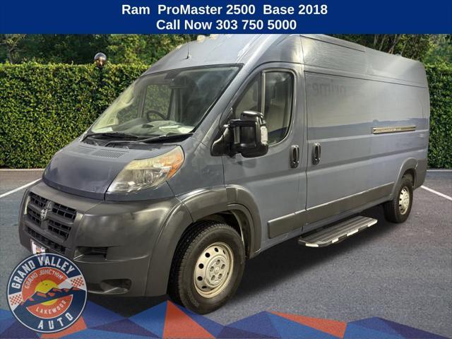 used 2018 Ram ProMaster 2500 car, priced at $17,988