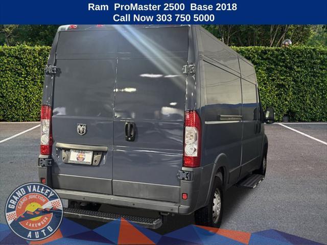 used 2018 Ram ProMaster 2500 car, priced at $17,988