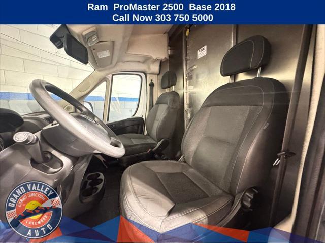 used 2018 Ram ProMaster 2500 car, priced at $17,988