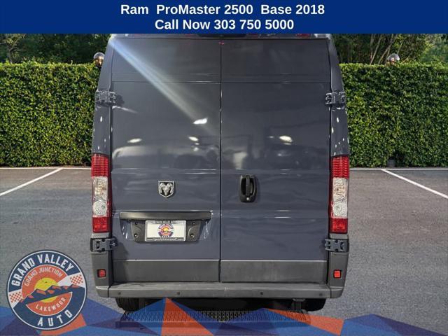 used 2018 Ram ProMaster 2500 car, priced at $17,988