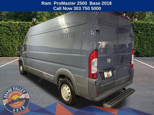 used 2018 Ram ProMaster 2500 car, priced at $17,988