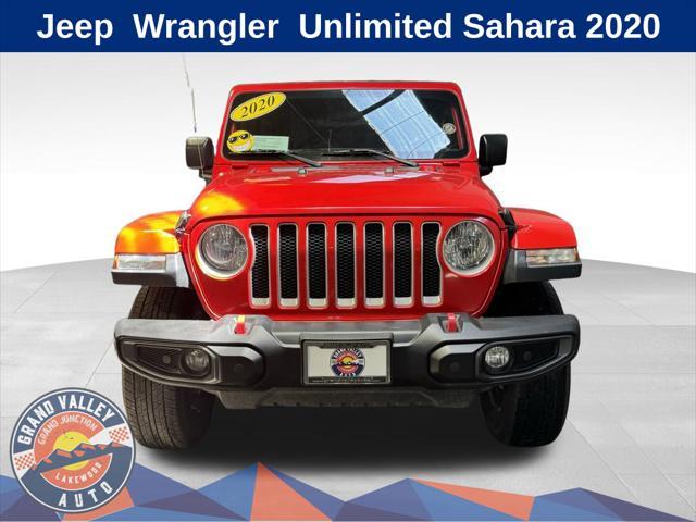 used 2020 Jeep Wrangler Unlimited car, priced at $27,488