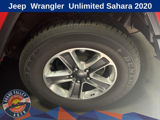 used 2020 Jeep Wrangler Unlimited car, priced at $27,488