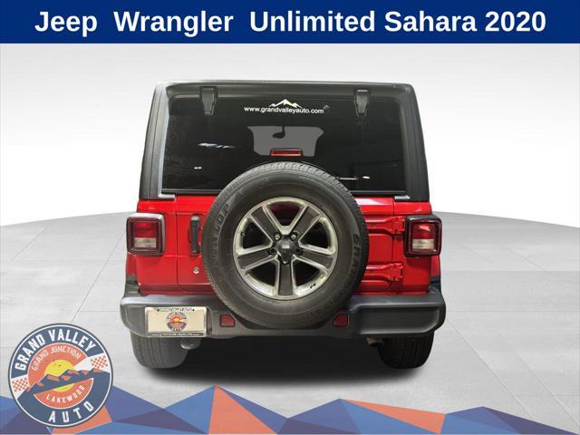 used 2020 Jeep Wrangler Unlimited car, priced at $27,488