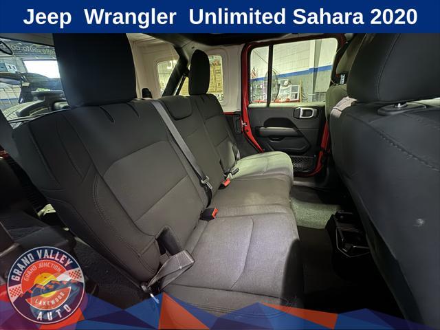 used 2020 Jeep Wrangler Unlimited car, priced at $27,488