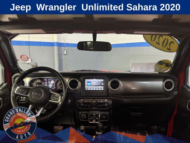 used 2020 Jeep Wrangler Unlimited car, priced at $27,488