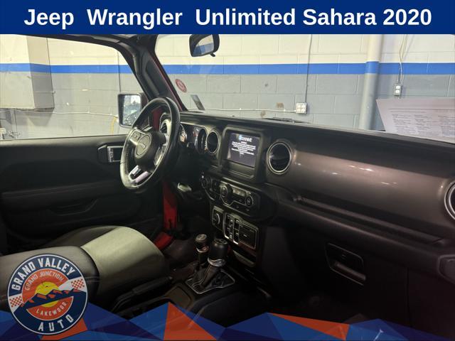 used 2020 Jeep Wrangler Unlimited car, priced at $27,488