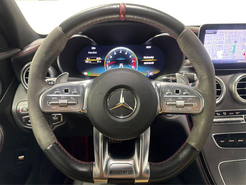 used 2019 Mercedes-Benz AMG C 43 car, priced at $31,988