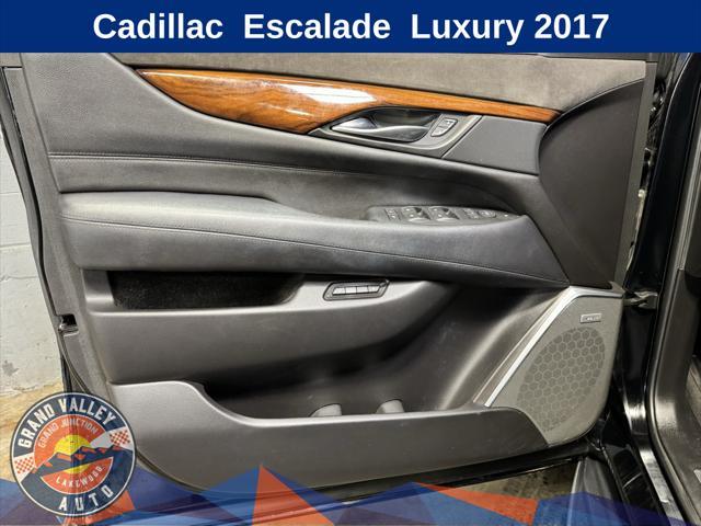 used 2017 Cadillac Escalade car, priced at $31,688