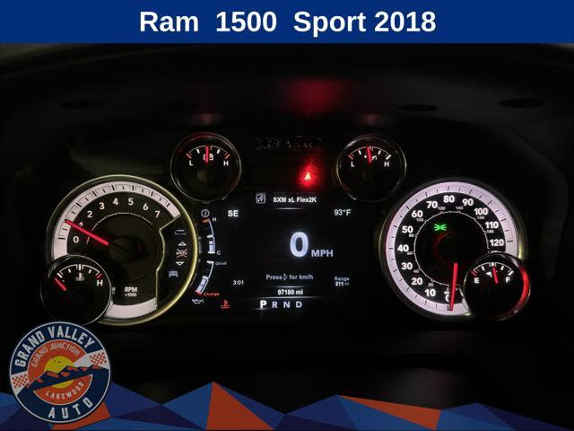 used 2018 Ram 1500 car, priced at $28,400