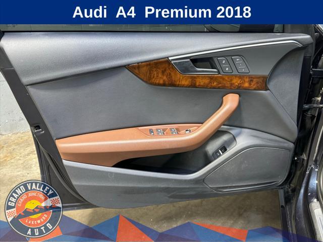 used 2018 Audi A4 car, priced at $23,588