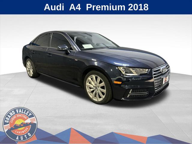 used 2018 Audi A4 car, priced at $23,588