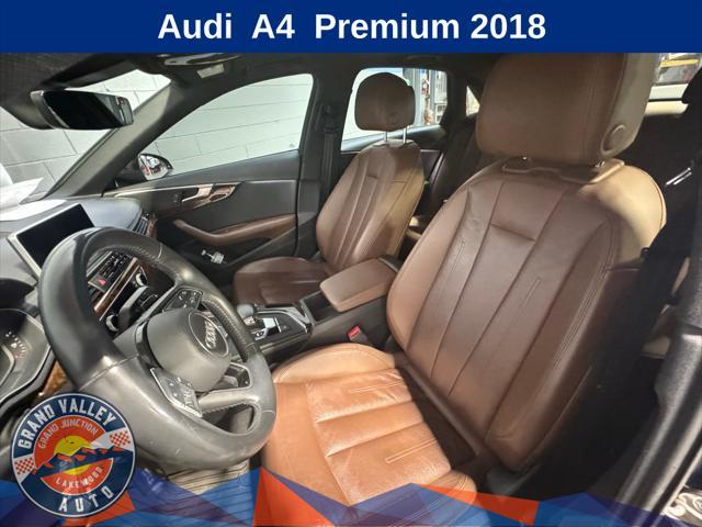 used 2018 Audi A4 car, priced at $23,588