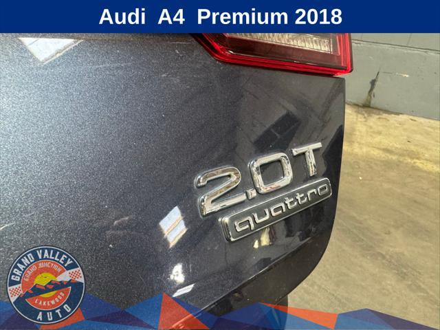 used 2018 Audi A4 car, priced at $23,588