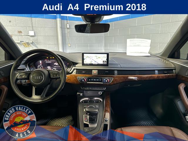 used 2018 Audi A4 car, priced at $23,588