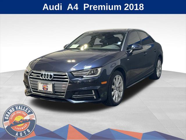 used 2018 Audi A4 car, priced at $23,588