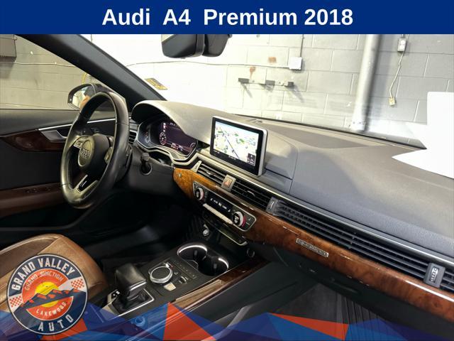 used 2018 Audi A4 car, priced at $23,588