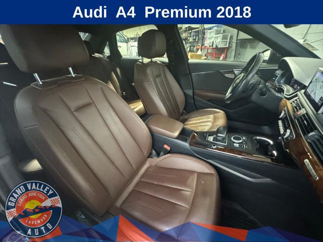 used 2018 Audi A4 car, priced at $23,588