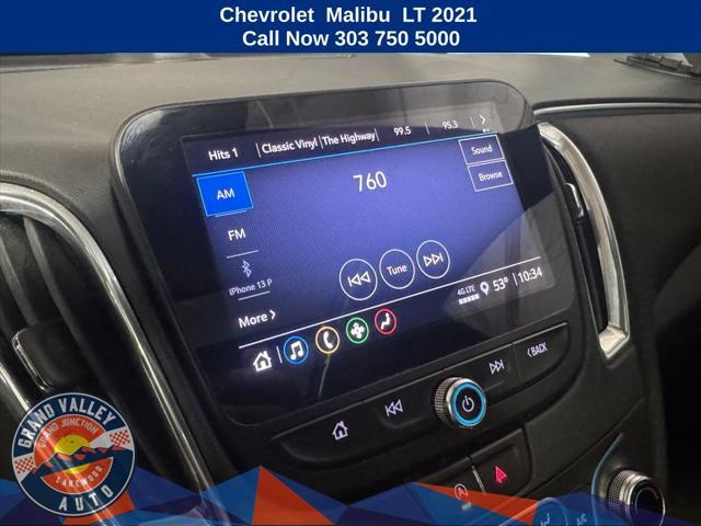 used 2021 Chevrolet Malibu car, priced at $15,488