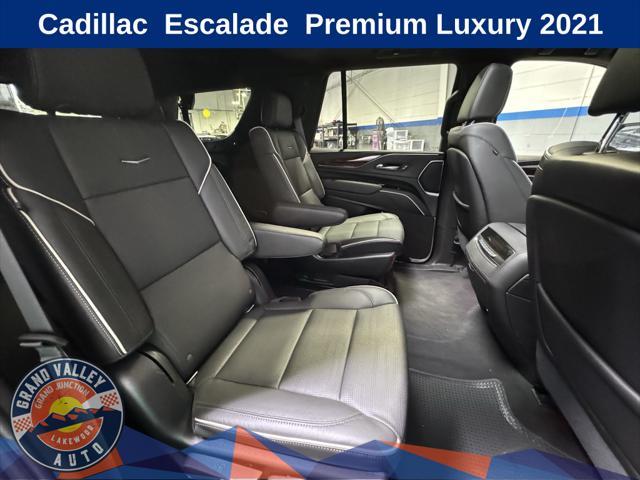 used 2021 Cadillac Escalade car, priced at $68,988