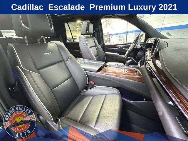 used 2021 Cadillac Escalade car, priced at $68,988