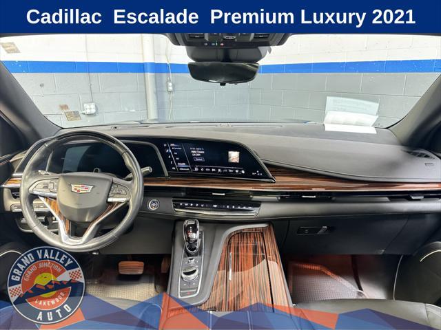 used 2021 Cadillac Escalade car, priced at $68,988