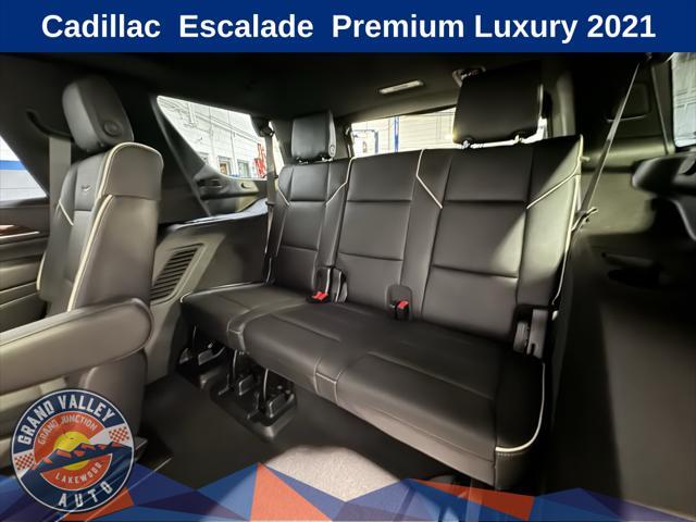 used 2021 Cadillac Escalade car, priced at $68,988