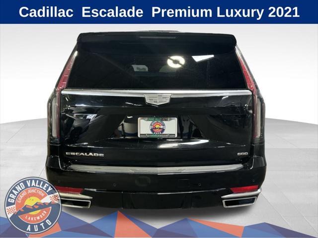 used 2021 Cadillac Escalade car, priced at $68,988