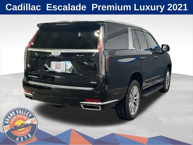 used 2021 Cadillac Escalade car, priced at $68,988