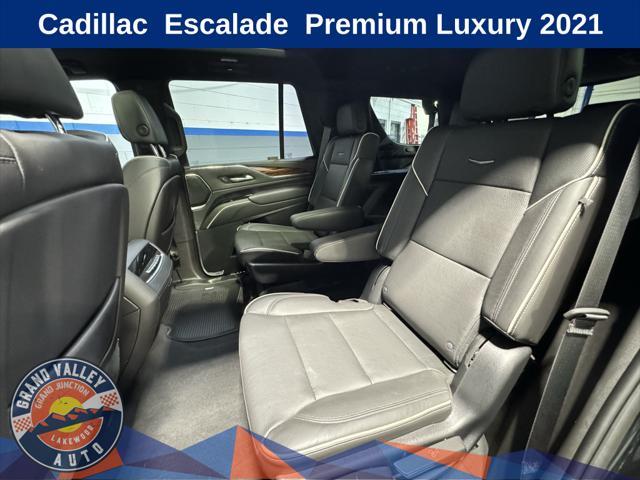 used 2021 Cadillac Escalade car, priced at $68,988