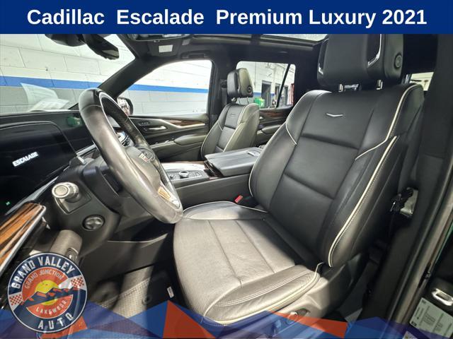 used 2021 Cadillac Escalade car, priced at $68,988