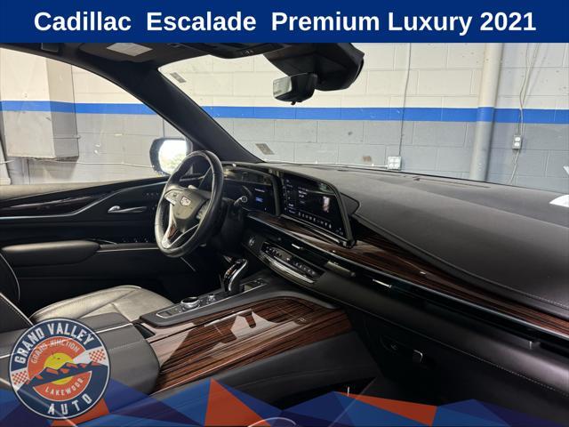 used 2021 Cadillac Escalade car, priced at $68,988