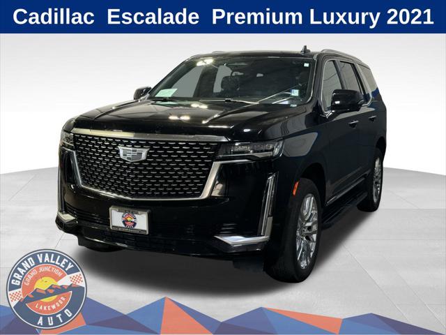 used 2021 Cadillac Escalade car, priced at $68,988