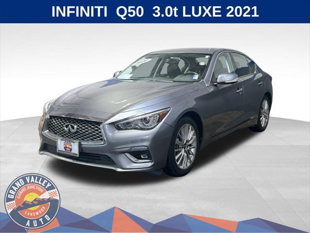 used 2021 INFINITI Q50 car, priced at $28,888