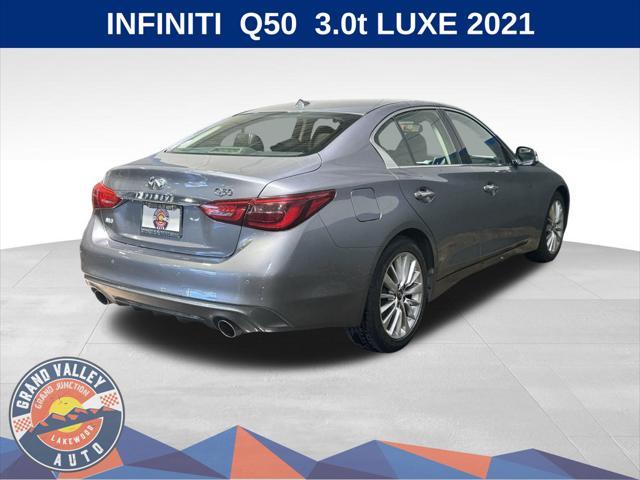 used 2021 INFINITI Q50 car, priced at $28,888