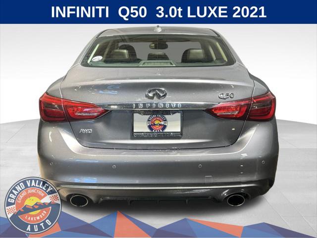 used 2021 INFINITI Q50 car, priced at $28,888