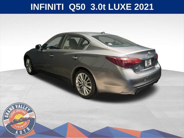 used 2021 INFINITI Q50 car, priced at $28,888