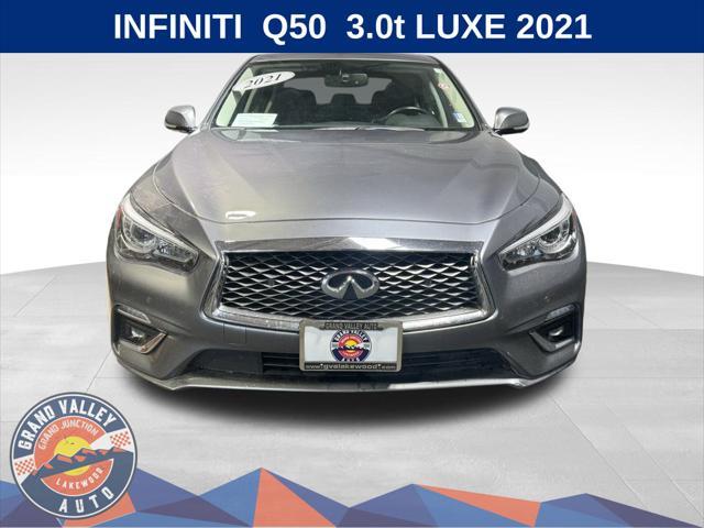 used 2021 INFINITI Q50 car, priced at $28,888