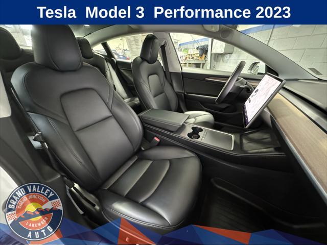 used 2023 Tesla Model 3 car, priced at $41,788