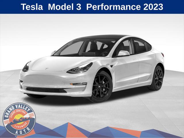 used 2023 Tesla Model 3 car, priced at $41,888