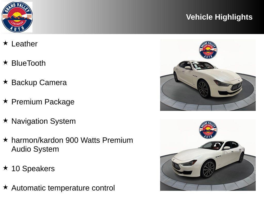 used 2019 Maserati Ghibli car, priced at $27,288