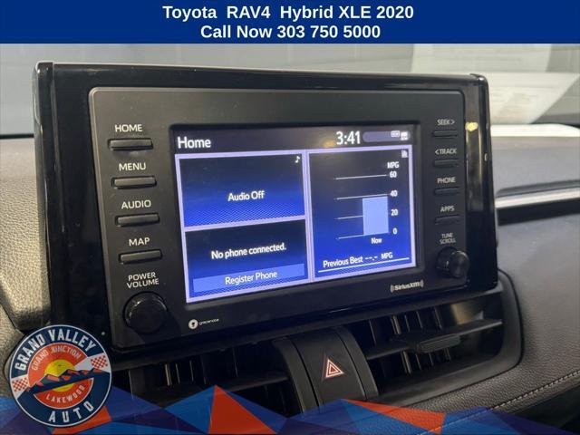 used 2020 Toyota RAV4 Hybrid car, priced at $25,888