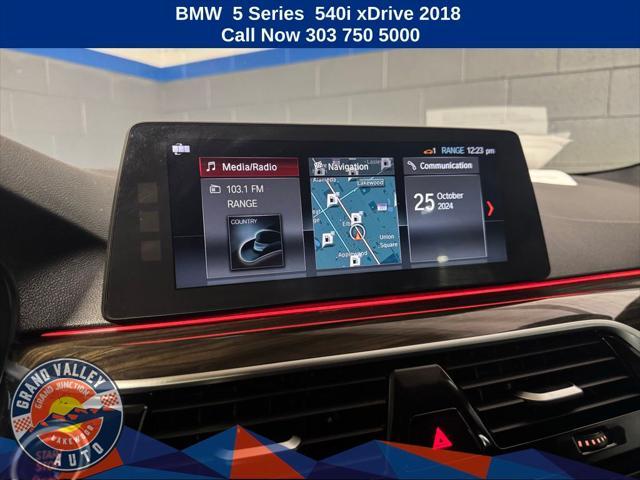 used 2018 BMW 540 car, priced at $23,388